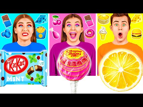 Food of The Same Colors Challenge | Prank Wars by TeenChallenge