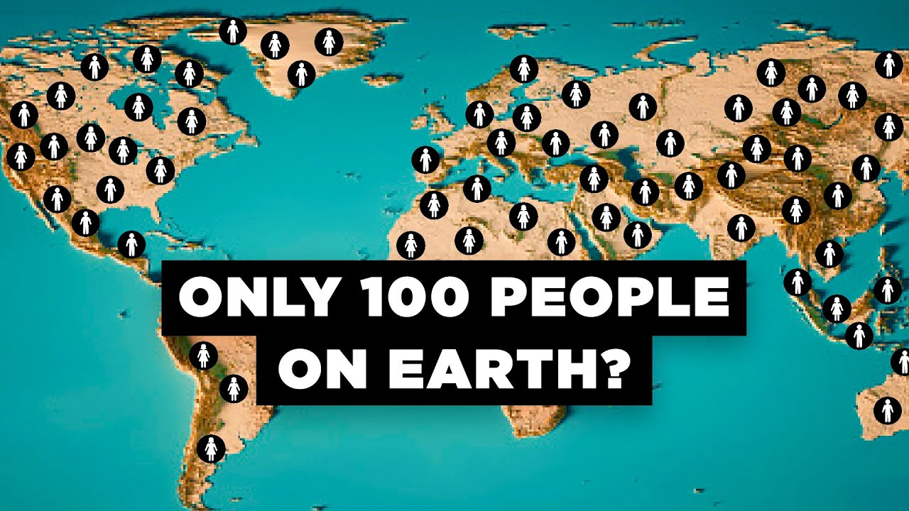 What If Only 100 People Existed on Earth?