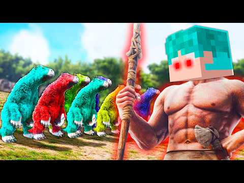 Fiz um EXÉRCITO de MEGATÉRIOS no ARK!