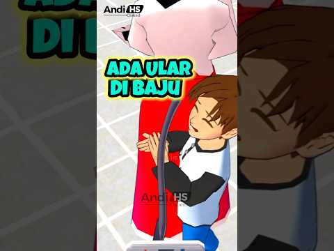 GAWAT 😱 ADA ULAR DI BAJU NENEK #sakuraschoolsimulator #comedy