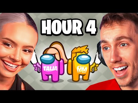 WHEN SIMON & TALIA STREAMED AMONG US FOR 4+ HOURS (FULL VOD)