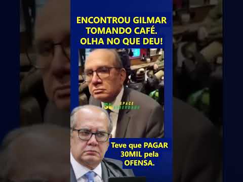 Cidadão confronta Gilmar Mendes em local público: 'Vergonha para o país'