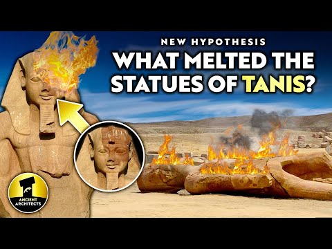 What MELTED the Ancient Egyptian Statues of TANIS?