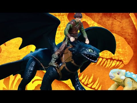 AVENTURA JURÁSICA CON DRAGONES!! BUMPY VUELA CON “CHIMUELO”!! DINOSAURIOS VS DRAGÓN ROJO!!
