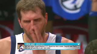 clippers Vs Mavs |Dirk Jersey Misspelled |50k Career Minutes!!