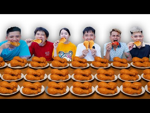 Hưng Troll | Thử Thách Người Cuối Cùng Ngừng Ăn Đùi Gà Rán KFC Có Tiền Bên Trong