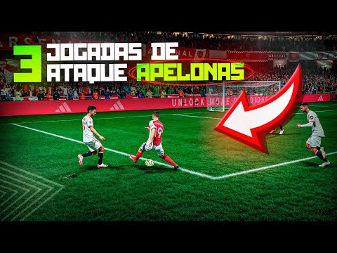 3 JOGADAS DE ATAQUE APELONAS no EA FC 25 🔥