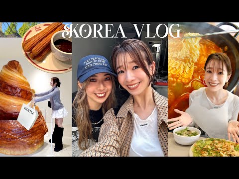 【旅行VLOG】韓国2泊3日を満喫する方法！【姉妹のおすすめグルメ＆お買いものスポットを紹介！】