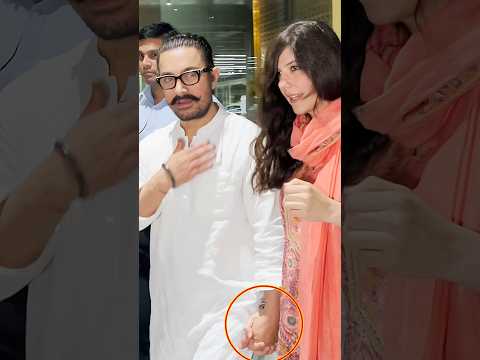 Aamir Khan Holds Gauri Spratt Close and Thanks Fans for Sitaare Zameen Par #aamirkhan #shorts