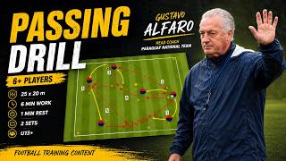 Inside Gustavo Alfaro's Paraguay National Team Passing Practice