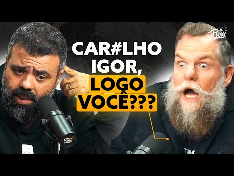 Igor ABRE O CORAÇÃO no Flow mas causa REVOLTA no convidado