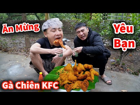 Hậu Cáo - Ăn Mừng Gần 2 Triệu Sub || Lần Đầu Làm Mâm Cánh Gà Chiên KFC