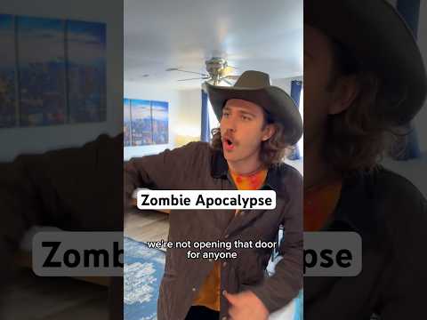 I honestly think the wrench looks pretty good #comedy #sketchcomedy #zombieapocalypse #zombies