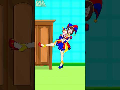 Test IQ CHALLENGE! Will Pomni Family Escape Zombie Tv Woman? The Amazing Digital Circus #shorts