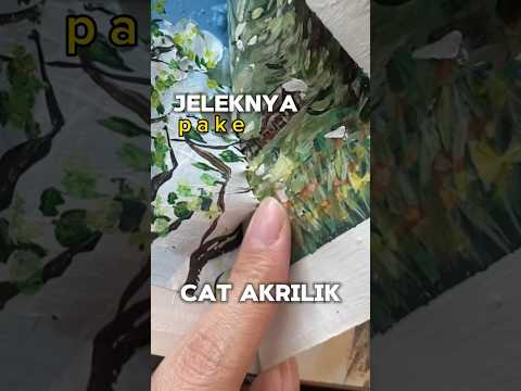 agak syok ga si liatnya 😭 #melukis #menggambar #karyaanakbangsa #kreatif