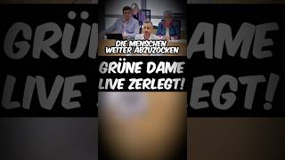Grüne wird ZERPFLÜCKT! #afd #shorts