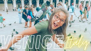 Italy With Kids What To Do In Venice  St Mark's San Marco Square Family Vacation
