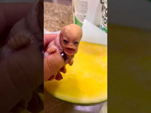Sasuke eats a YELLOW watermelon!