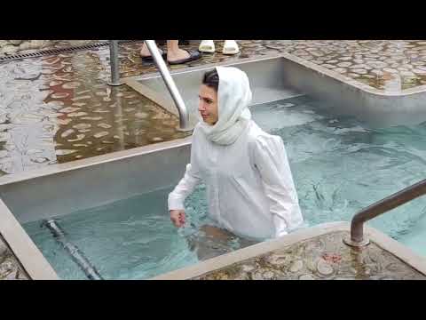 EPIPHANY ♥️ #22 ICE BATHING in bikini winter swimming Крещенские КУПАНИЯ.  Крещение 2025 BAPTISM