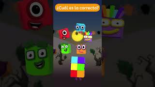 Que personaje de los Numberblocks es? #shorts #kids