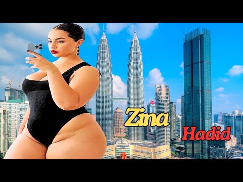 Zina Hadid✅Glamorous Plus Size Curvy Fashion Model - Biography, Wiki, Lifestyle