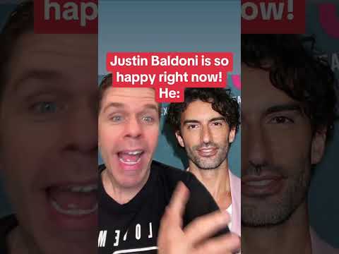 Justin Baldoni Is So Happy Right Now! He: