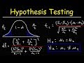 Hypothesis Testing Concepts