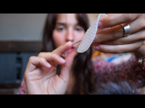 ASMR - Un soin très doux sur ton visage 🤍