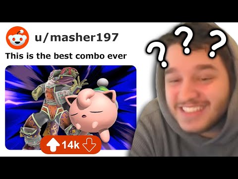 Finding the “BEST” Smash Ultimate Combos on Reddit