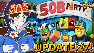 UPDATE 27 BLOX FRUITS! SE PREPARE E O QUE FAZER ANTES DE ATUALIZAR!