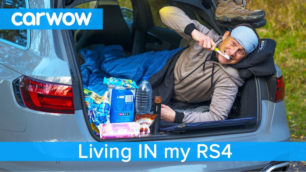 Living IN my Audi RS4 - find out what can go WRONG when you sleep in your car!