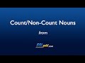 Count and Non-Count Nouns