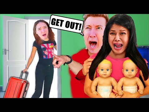OLIVE GOT KICKED OUT!! 😱💔 SPY NINJAS FAKE BABY