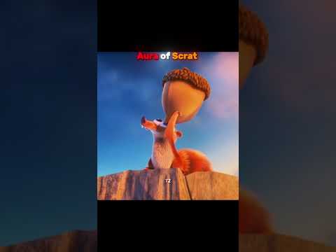 Scrat Aura Edit | Ice Age Legend 💀 #skulledit #trolledit #trollshorts #Scrat