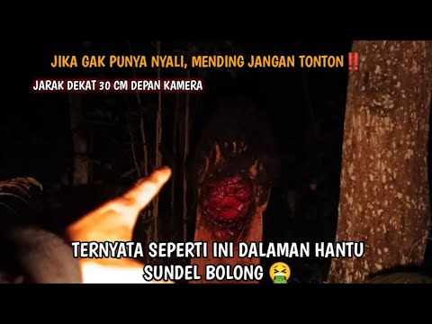 ASLI MERINDING... PENAMPAKAN TERJELAS SUNDEL BOLONG JARAK DEKAT 30 CM