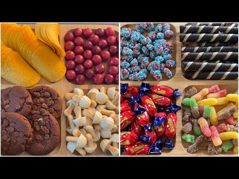 Filling Platter With Sweets | Satisfying ASMR