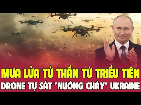 Kim Jong Un bí mật tặng Nga hàng trăm drone tự sát, sẵn sàng biến Ukraine thành địa ngục trần gian