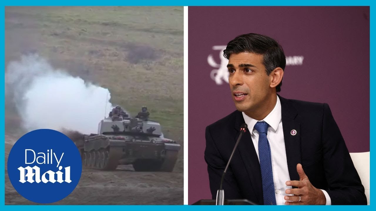 Sunak offers Ukraine British Challenger 2 tanks to help ‘push back Russian troops’