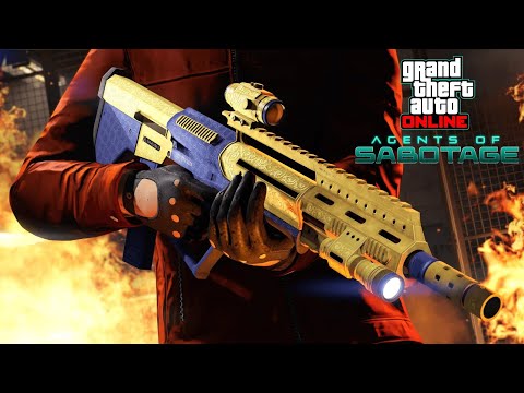 DECOUVERTE DU NOUVEAU DLC "AGENTS SABOTEURS" SUR GTA 5 ONLINE !