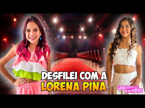 DESFILEI COM A LORENA PINA NO DRESS TO IMPRESS GROUP no Roblox.