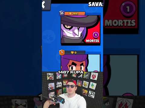 VPN İLE 1 SEVİYE MORTIS 1500 KUPA YAPAN OYUNCULAR! #brawlstars #shorts