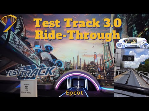 Full Test Track 3.0 POV and Queue at Epcot