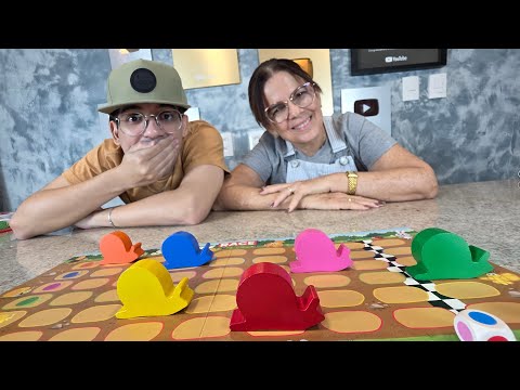 SUPER CORRIDA DE CARACÓIS COLORIDOS!