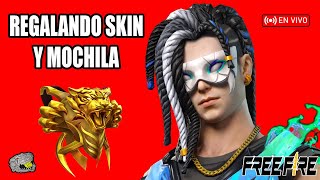 🔴 (VERTICAL) REGALANDO SKIN Y MOCHILA DE FREE FIRE🔥 PONCHOELREX 😎