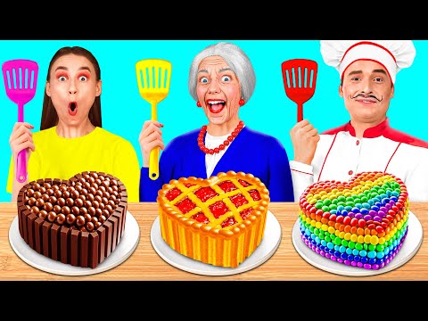 मैं बनाम दादी कुकिंग चैलेंज | मजेदार किचन हैक्स Fun Teen