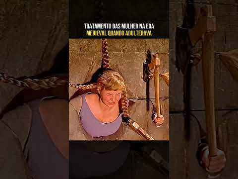 tratamento das mulheres na era medieval quando adulterava #cenas #filmes #shorts