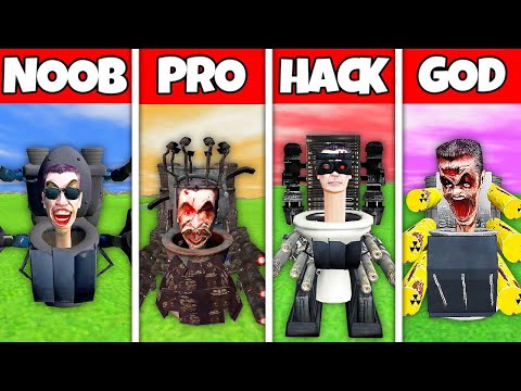 NOOB VS PRO VS HACKER VS GOD SKIBIDI TOILET G-MAN KAPIŞMASI - Garry's Mod