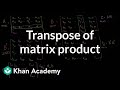 Matrix Operations and Properties