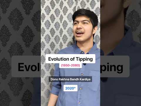 Evolution of tipping (1950-2080)