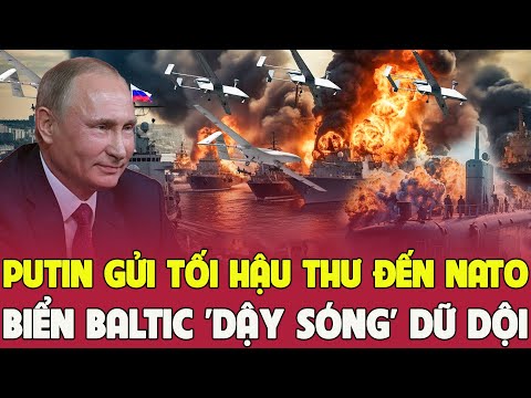 Sẵn sàng xóa sổ Đan Mạch - Nga điều 100 TÀU CHIẾN hộ tống hạm đội bóng ma, khiêu khích NATO